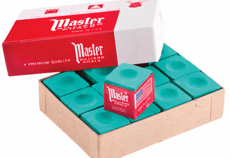 ICORE  Master Billiard Green Chalk -Set 12 pcs
