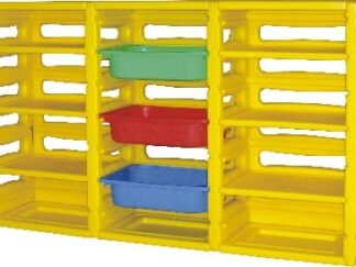Plastic  toys organizer storage box shelf with drawers  size ;  153x32x83cm