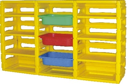 Plastic toys organizer storage box shelf with drawers size ; 153x32x83cm