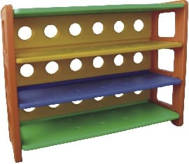 Plastic  toys organizer storage  size ; 108x35x81cm