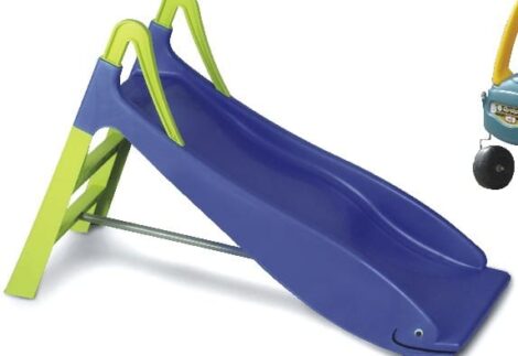 Indoor Slide for Kids – Size: 128x44x82 cm