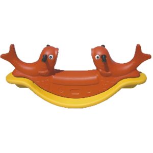 DOUBLE PLASTIC ROCKER SIZE;125X40X60CM