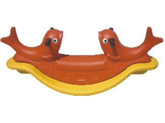 Double Plastic Seesaw – Playground Equipment – Size: 125×40×60 cm