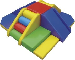 Soft Play Set - Indoor Use - 220×220×60 cm