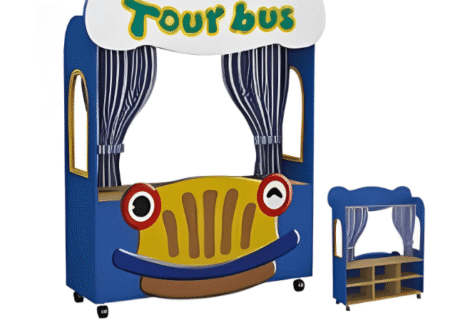 Children's toy cabinet in the shape of a tourist.  size; 120x40x140cm