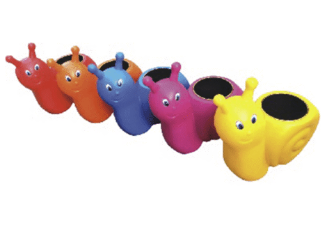 Colorful Plastic Trash Basket for Children – Durable & Lightweight – Size: 50×20×50 cm