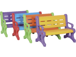 Children Plastic Chair And Bench For Kindergarten Kids Indoor School Furniture. size; 80x48x60cm