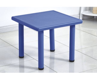 Kindergarten Kids Eating Desk Children's Plastic rectangle Table, size: 60x60x50cm