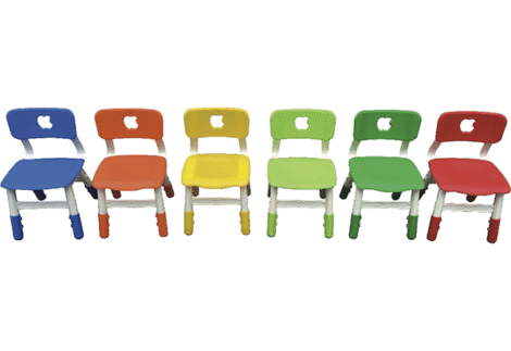 Adjustable Kid Chairs Plastic Child Seat Set Toddler Chairs Height Kids Chair for Desk Table Kids Study Chair for Boys Girls Home School Classroom, 1pce