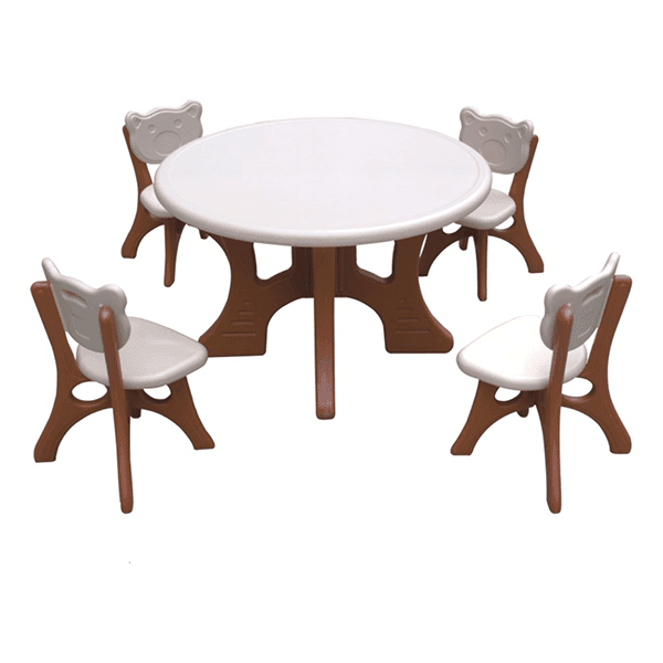 Fancy Design round shape kids table,
Size : 86*55cm