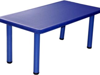 Kindergarten Kids Eating Desk Children's Plastic rectangle Table, size: 120x62x50-54cm