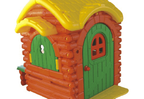 Plastic Kids Playhouse with Bell – Indoor & Outdoor Toy – Size: 162×120×157 cm
