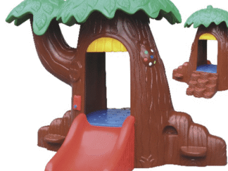 Large Plastic Playhouse for Kids – Indoor & Outdoor Toy – Size: 250×200×203 cm