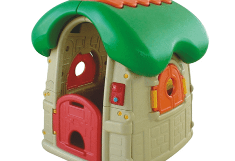 Plastic Kids Playhouse – Indoor & Outdoor Toy – Size: 126×120×150 cm