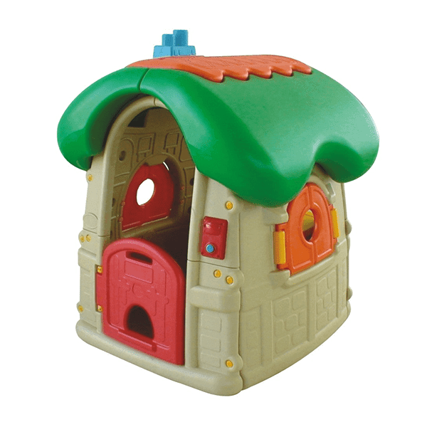 Plastic Kids Playhouse – Indoor & Outdoor Toy – Size: 126×120×150 cm
