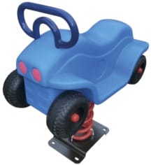Outdoor Playground Plastic Spring Rider – Heavy-Duty Rocking Toy for Kids