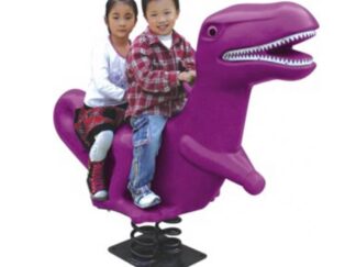 Outdoor Playground   Plastic Spring Rider -Rocking Toy - 2persons