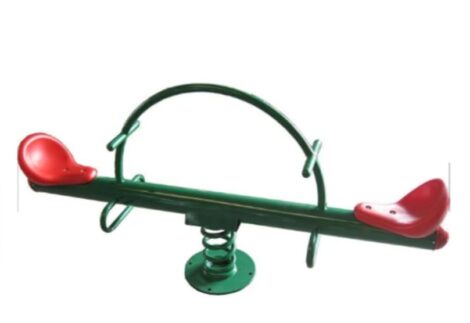 Outdoor Playground Spring Seesaw – 2 Seaters – For Kids – Size: 200×22×76 cm