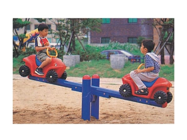Outdoor Playground Spring Seesaw – 2 Seaters – For Kids – Size: 220×43×110 cm - Image 2