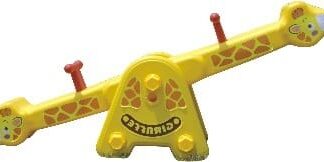 Outdoor Playground Plastic Seesaw – 2 Seaters – For Kids – Size: 134×22×37 cm