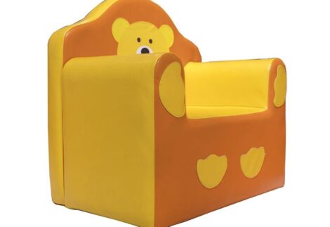 Indoor Boo Boo Bear Kids Fabric Sofa 1 Seater