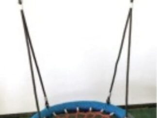 Round Nest Swing – Red & Blue – Indoor & Outdoor Play Equipment - (98cm)