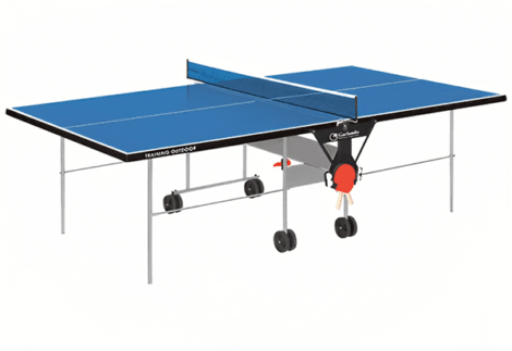 25MM Outdoor Garlando Training Tennis Table Flodable