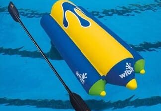 Inflatable banana boat / floating toy  - Size: 290×100 cm