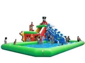 bouncy castle  swimming  pool with slide , pool size;10x8x0.65m   slide  size; 8x6x4.8m