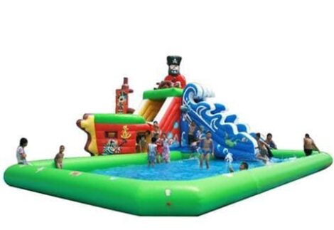 bouncy castle swimming pool with slide , pool size;10x8x0.65m slide size; 8x6x4.8m