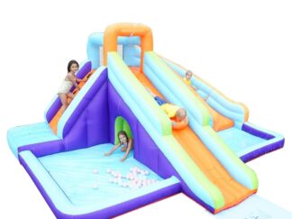 Inflatable Water Slide - Heavy-Duty for Outdoor Air Blower - Size: 4.3×3.5×2.1 m