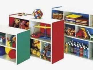 Wooden toys organizer storage box shelf size ; 120x30x80cm