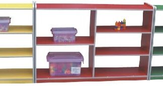 Wooden toys organizer storage box shelf size ; 120x30x80cm