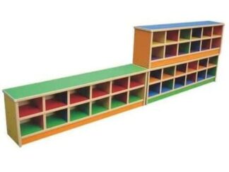 Kids wooden shoes rack size ; 120x2235cm