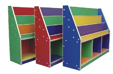 Wooden  book shelf for kids  size ;120x30x90cm