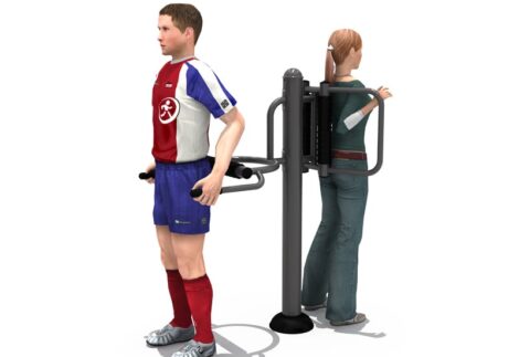 OUTDOOR Waist & Back Massager heavy duty gym machine