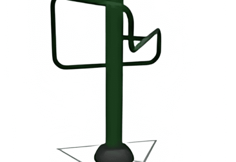Outdoor leg stretching heavy duty gym machine