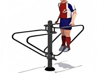 Outdoor double parallel bars ( Push Up & Dip Station) 
heavy duty