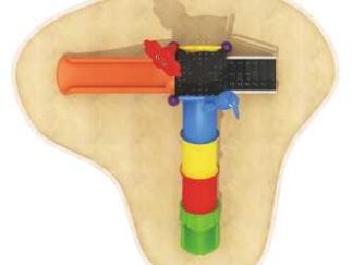 Outdoor Playground Toy with 2 Slides – Size: 370×350×300 cm
