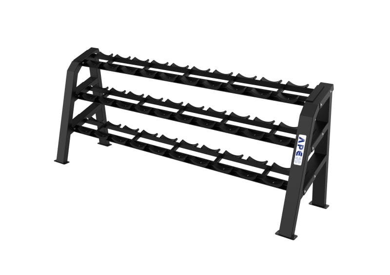 APEX Heavy Dumbbell Rack - 15 PAIRS