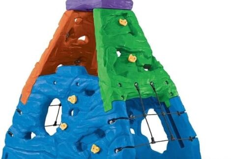 Plastic Rock Climber – Outdoor Playground Structure – Size: 203×132×203 cm