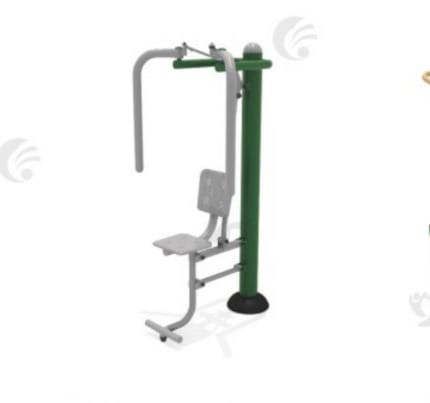 Outdoor chest press  heavy duty gym machine