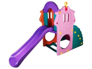 Indoor Plastic Slide Playset – Size: 238x90x160 cm