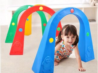 Kids Play Tunnel – Arch Drill Hole Toy for Preschool & Kindergarten – Size: 88×20×71 cm