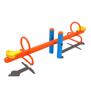 OUTDOOR PLAYGROUND 2 SEATER SPRING SEESAW FOR KIDS AND ADULTS SIZE ;200*55*80 CM