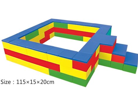 Soft Play Ball Pool - Indoor Use - 115×15×20 cm