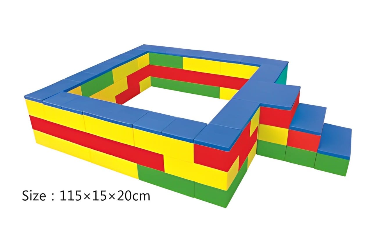 Soft Play Ball Pool - Indoor Use - 115×15×20 cm