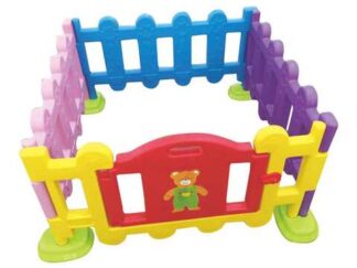 Kids Plastic Fence - Indoor & Outdoor - 108×56 cm