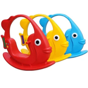 FISH SINGLE PLASTIC ROCKER SIZE; 100X40X89CM