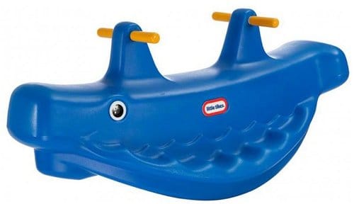 Outdoor Playground Plastic Seesaw – 2 Seaters – For Kids – Size: 100×43×40 cm - Image 2
